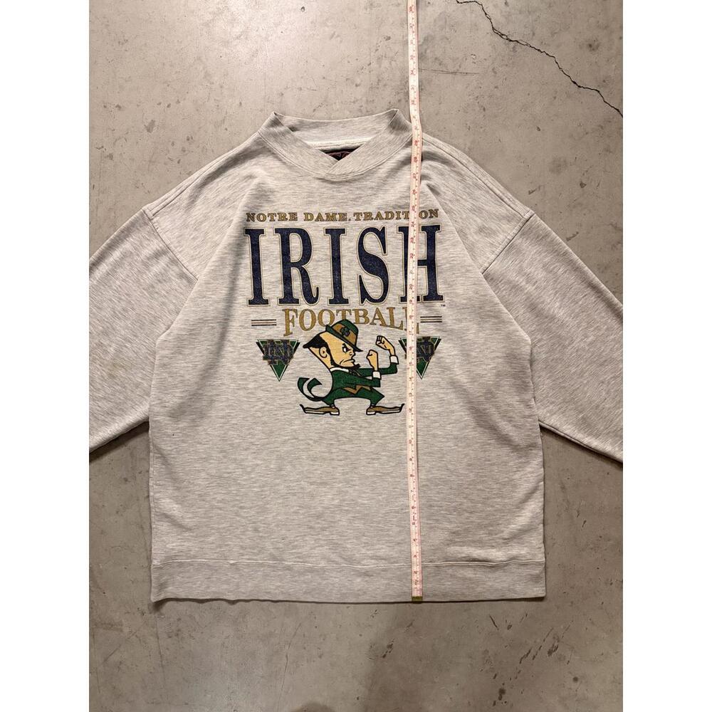 Vintage Notre Dame Irish Football Sweatshirt - XL - Picture 5 of 7